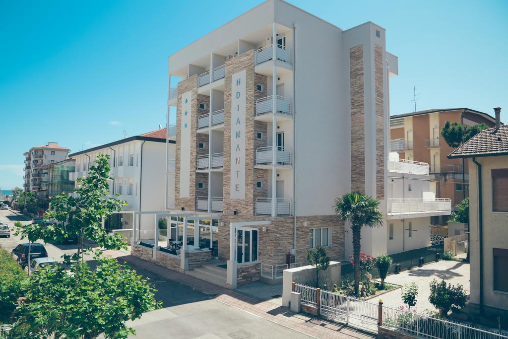 Hotel Diamante Cesenatico Esterno foto